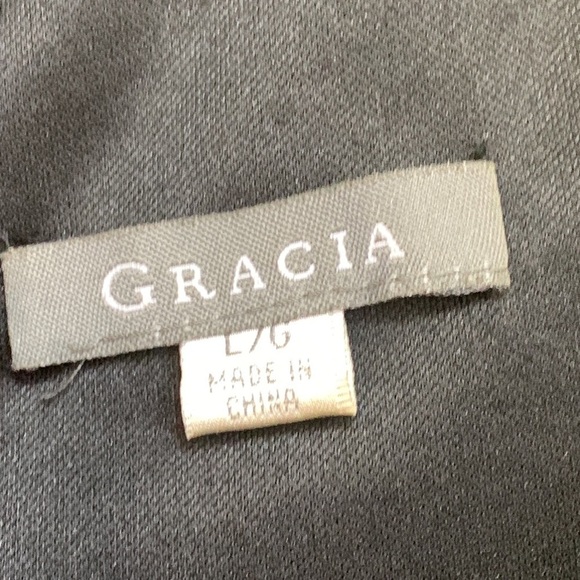 Gracia Wednesday Black Bandage Style Tulle One Shoulder Cocktail Formal Dress L - Picture 14 of 16